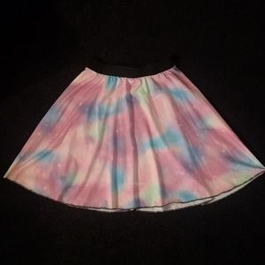 NWOT Galaxy Skater Skirt